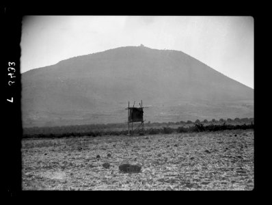 Northern views. Mt. Tabor. Closer view from the N.E. LOC matpc.15332