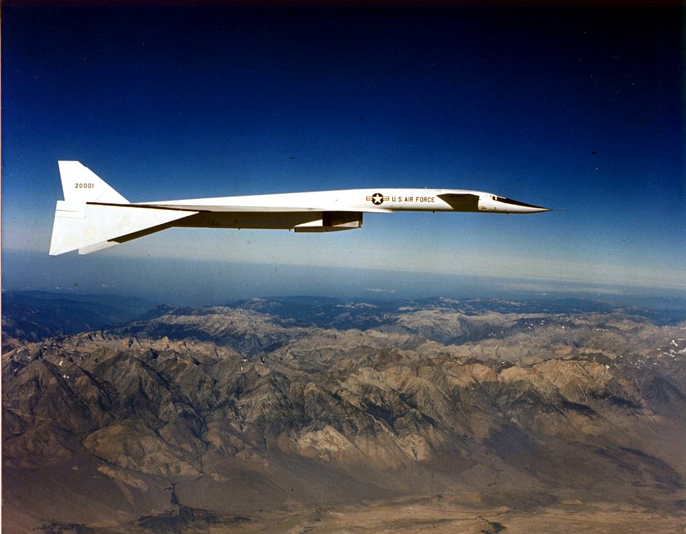 North American XB-70A Valkyrie in flight (SN 62-0001) 061122-F-1234P-019