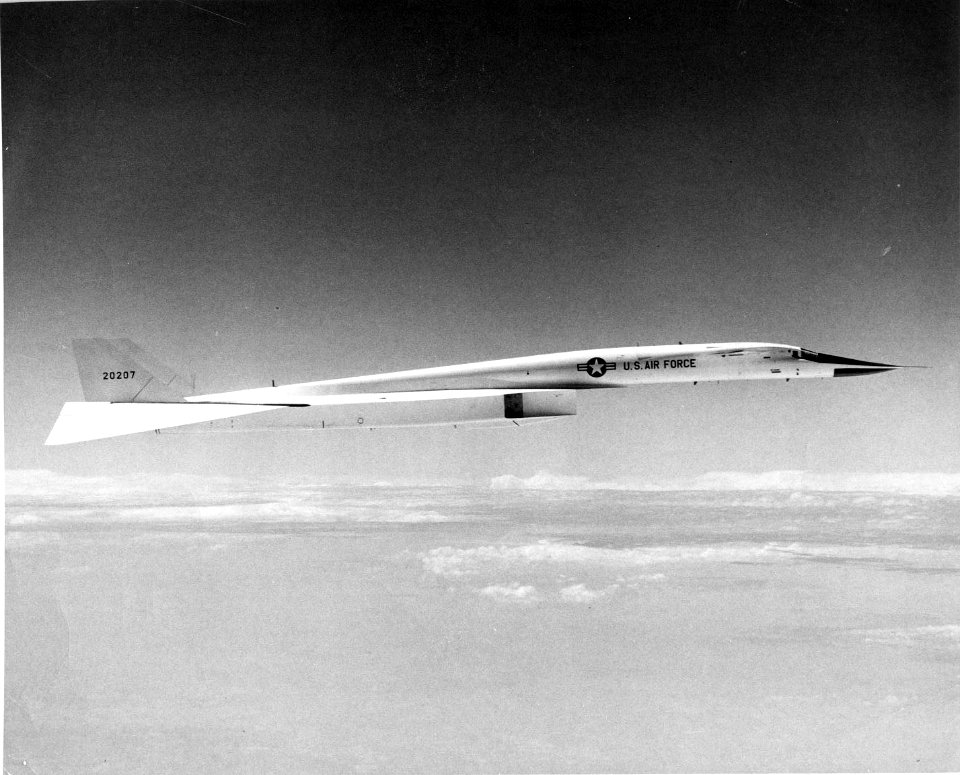 North American XB-70A Valkyrie in flight 061122-F-1234P-034