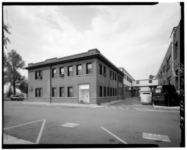 North and east elevations looking southwest building 142