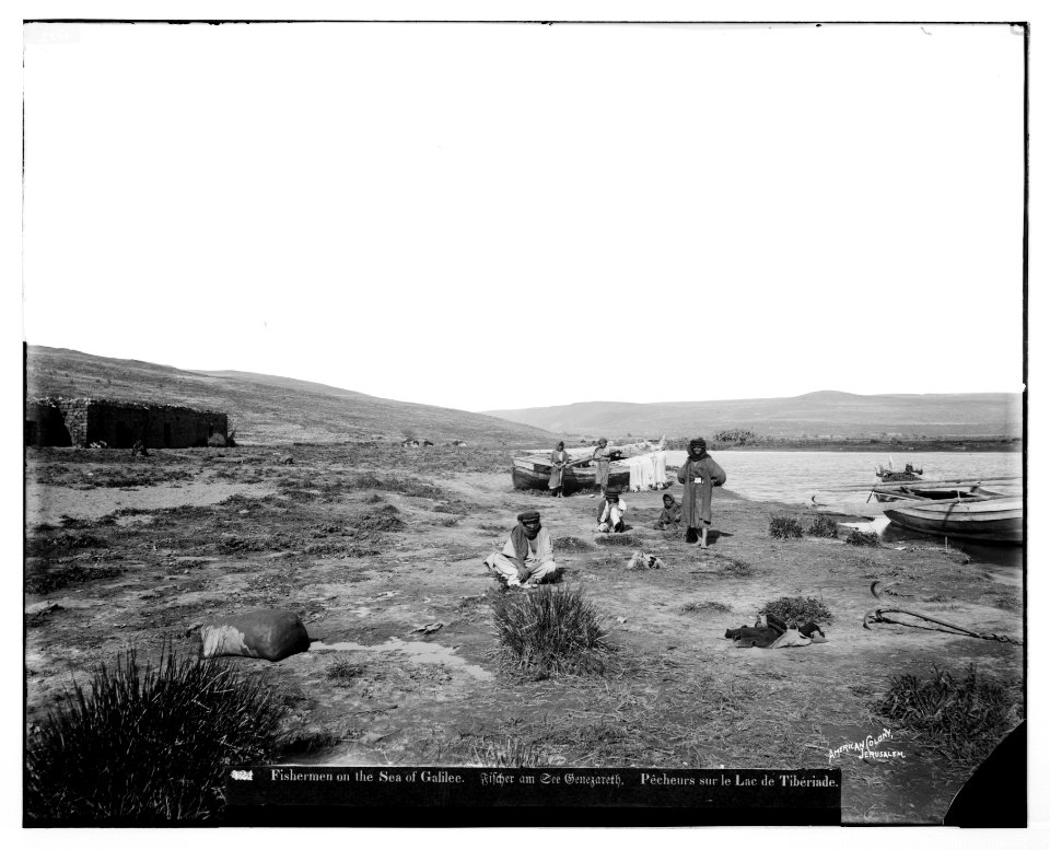 Northern views. Fishing on the Sea of Galilee LOC matpc.07016