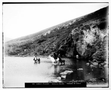 Northern views. Gideon's Fountain ('Ain Jalud) LOC matpc.06984