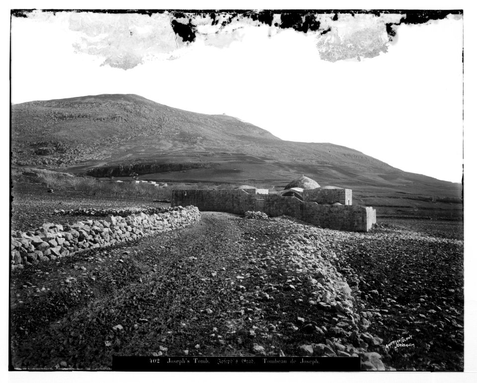 Northern views. Joseph's Tomb near Nablous (i.e., Nablus) LOC matpc.07374