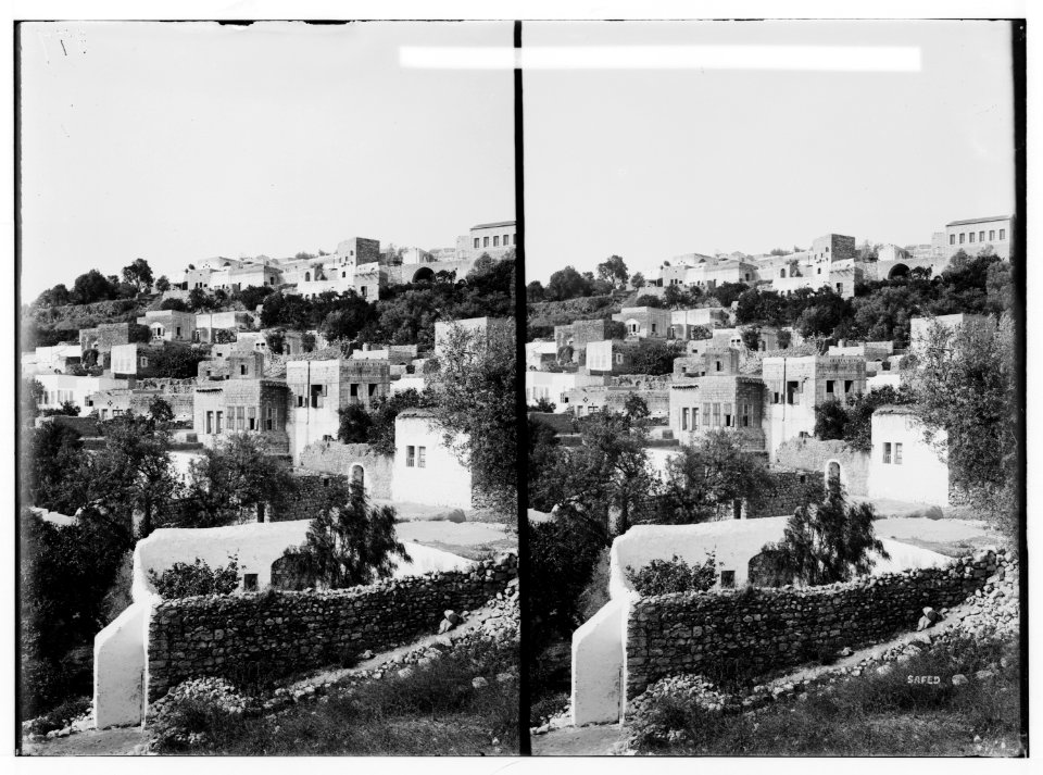 Northern views. Safed looking east LOC matpc.01113