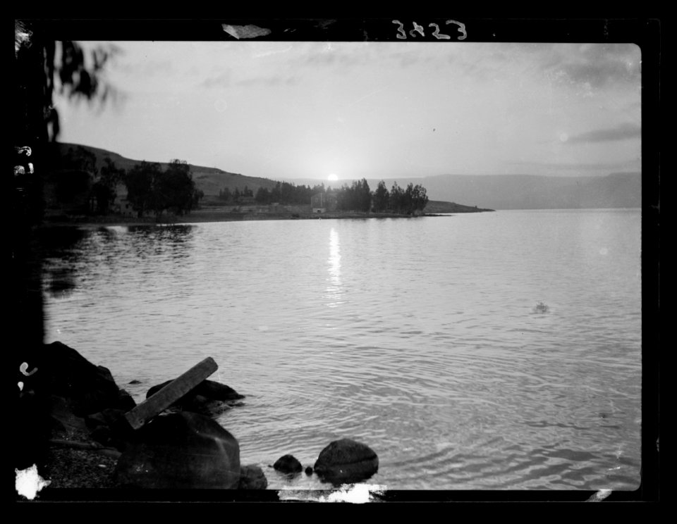 Northern views. Lake Galilee. Sunrise from Tabgha LOC matpc.15346