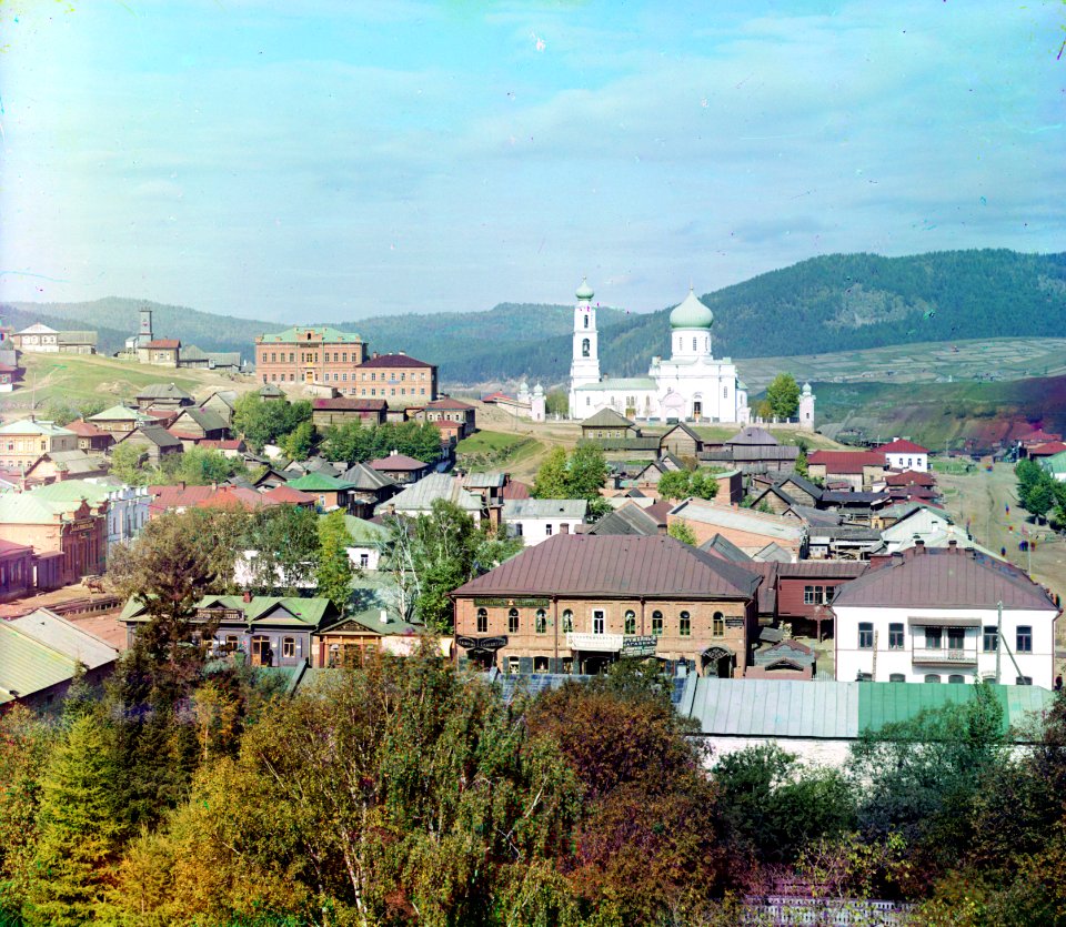 North-west of Zlatoust by Sergey Prokudin-Gorsky