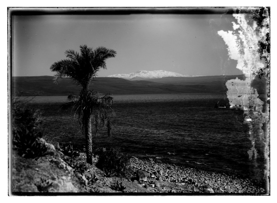 Northern views. Mt. Hermon and Sea of Galilee LOC matpc.07602