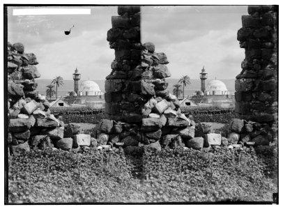 Northern views. The old mosque at Tiberias LOC matpc.01098