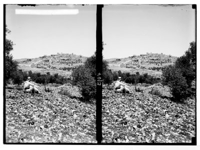 Northern views. Village of Taiybeh (i.e., Taybeh), Ephraim LOC matpc.05518