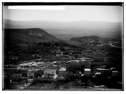 Northern views. Plain of Esdraelon, telephoto from Nazareth LOC matpc.05530