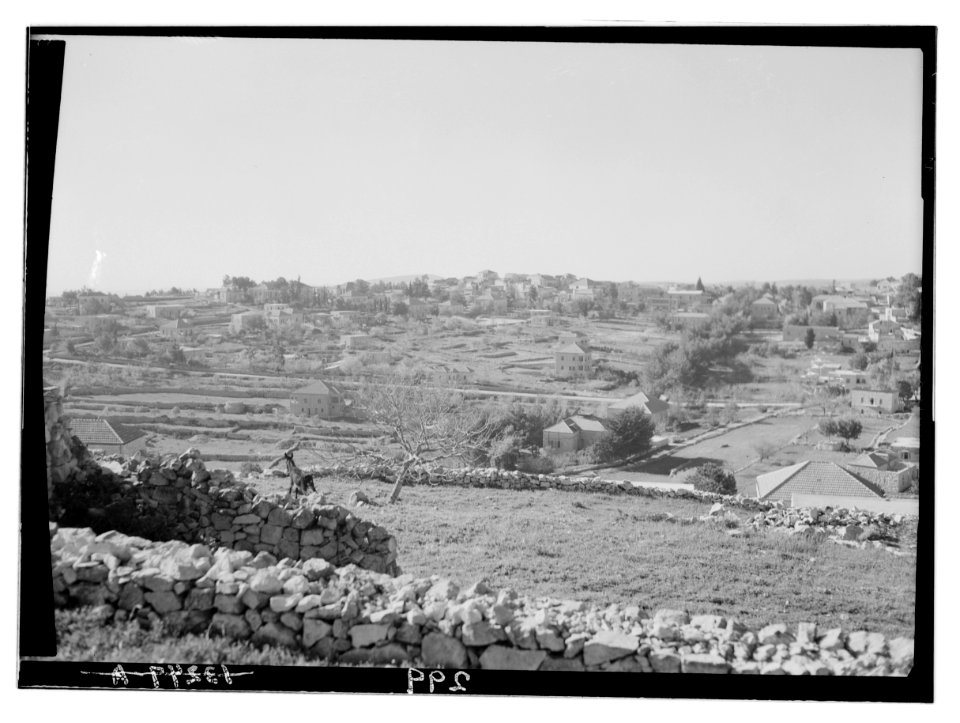 Northern views. Ramallah LOC matpc.12329