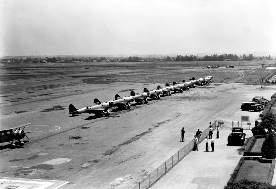 Northrop BT-1s of VB-5 lined up