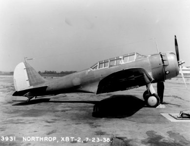 Northrop XBT-2 July 1938