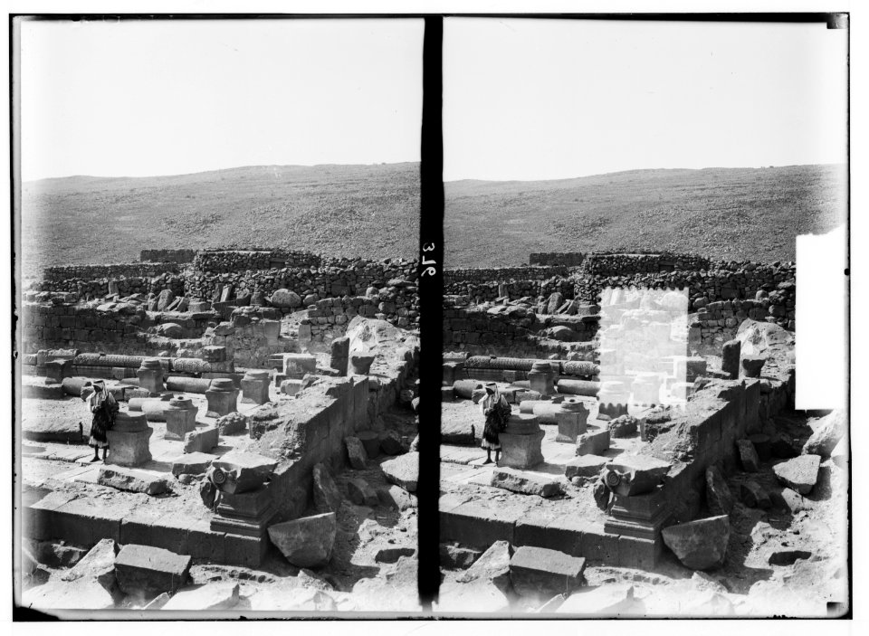 Northern views. Ruins of a synagogue at Chorazin LOC matpc.01111