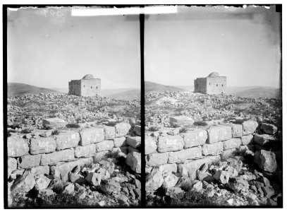 Northern views. Ruins of Temple on Mt. Gerizim LOC matpc.01056