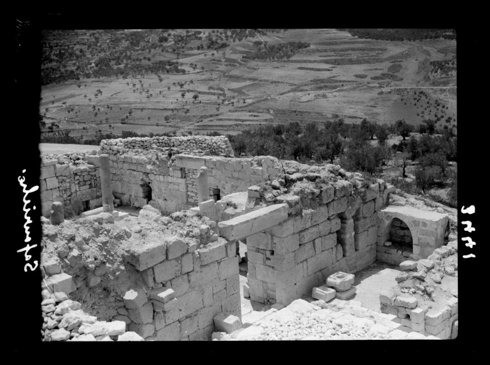 Northern views. Safourieh. Remains of the Roman Sepphoris LOC matpc.15336