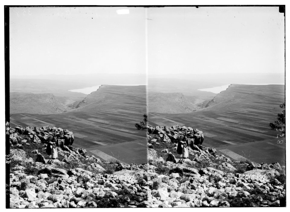 Northern views. Sea of Galilee from Mt. of Beatitudes LOC matpc.01093