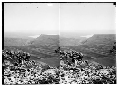 Northern views. Sea of Galilee from Mt. of Beatitudes LOC matpc.01093