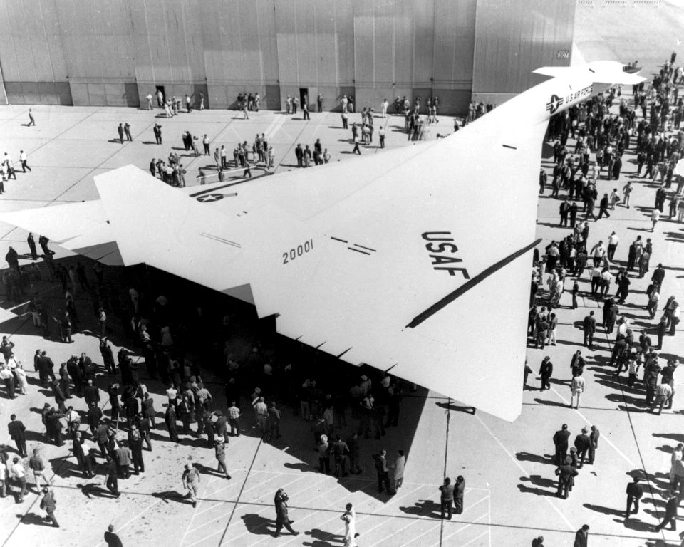 North American XB-70A Valkyrie view (top) at the rollout May 11 1964 061122-F-1234P-014