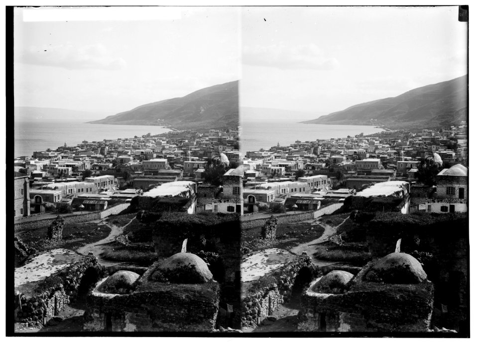 Northern views. Tiberias from the English hospital LOC matpc.01095
