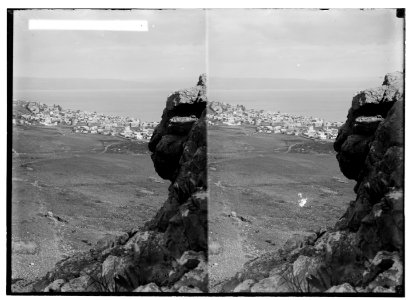 Northern views. Tiberias from the south LOC matpc.05540