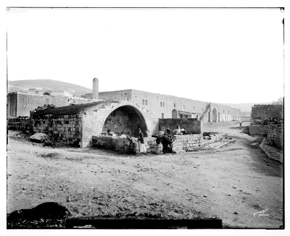 Northern views. Virgin's Fountain, Nazareth LOC matpc.06998