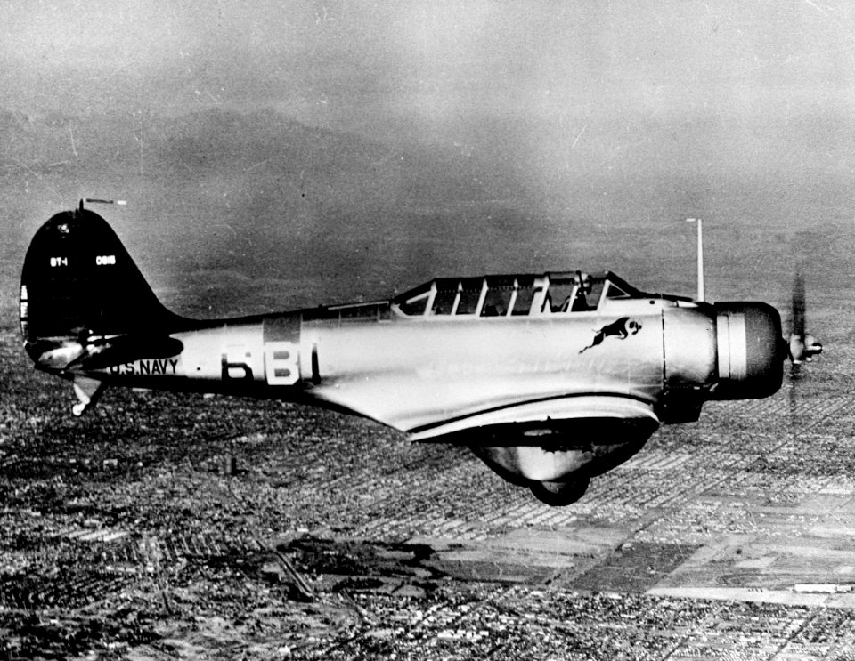 Northrop BT-1 VB-6 1939
