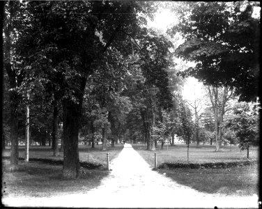 Northwest entrance to Miami University campus ca. 1900 (3199677231) photo