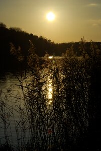 Sunset sun landscape photo