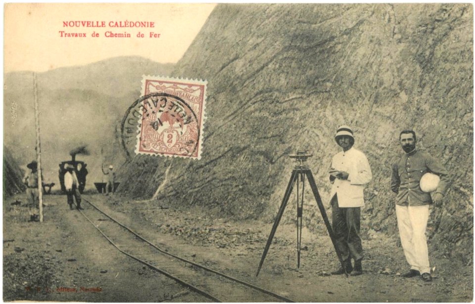 Nouvelle Caledonie - Travaux de Chemin de Fer