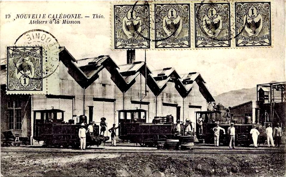 Nouvelle Calédonie - Thio - Ateliers de la Mission