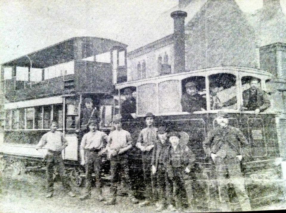 Nottingham Steam Tram ca. 1882