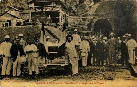 Nouvelle Calédonie - Tonghoué - Inauguration du Tunnel photo