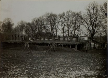 Notbäckerei von aussen gesehen. PALIKROWY, 3.XI.1915. (BildID 15454097)