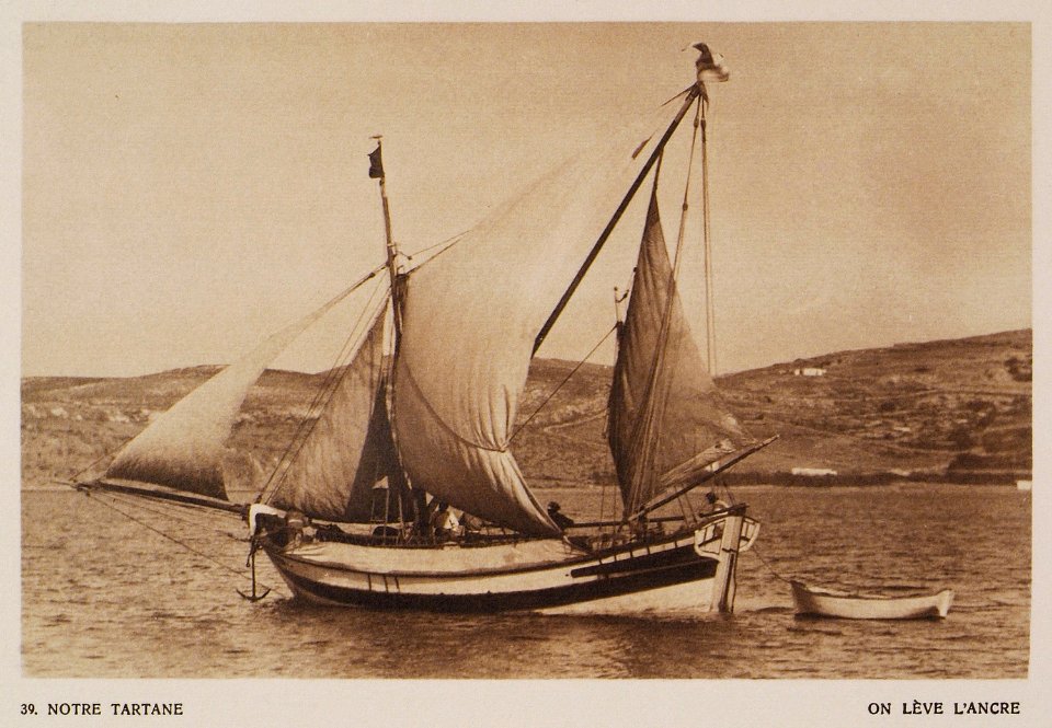 Notre Tartane On lève l'ancre - Baud-bovy Daniel Boissonnas Frédéric - 1919