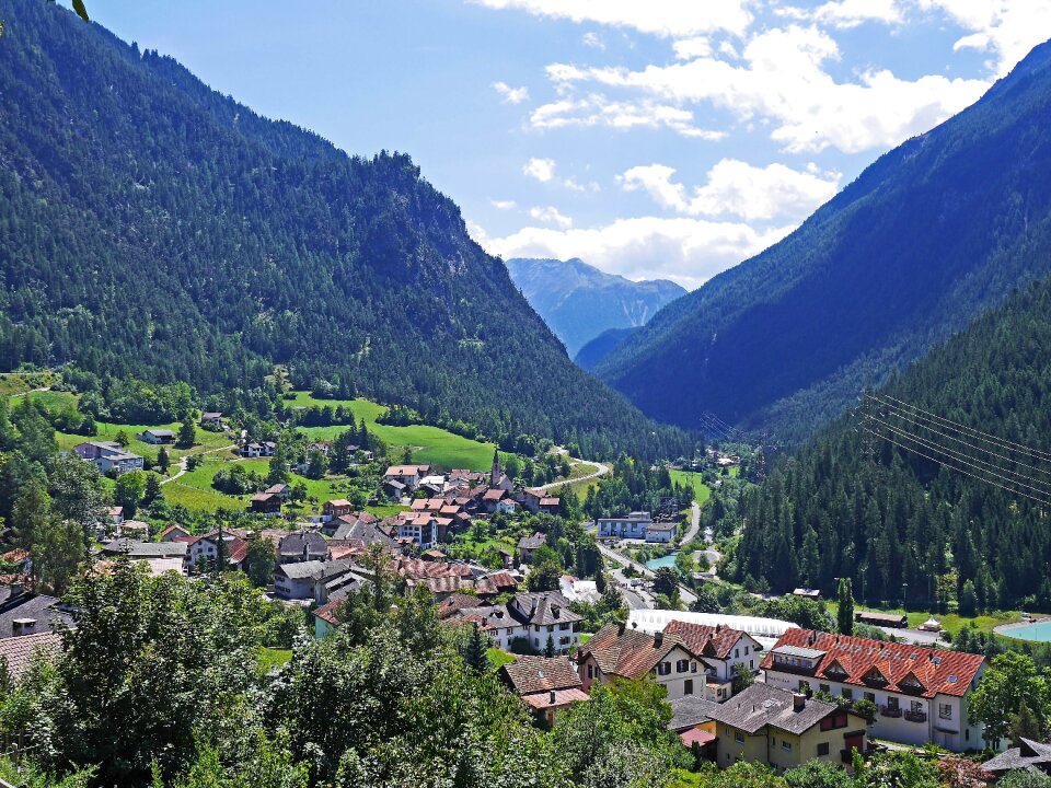 Rhätikon filisur pass road