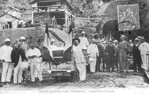 Nouvelle Caledonie - Tonghoue - Inauguration du Tunnel photo