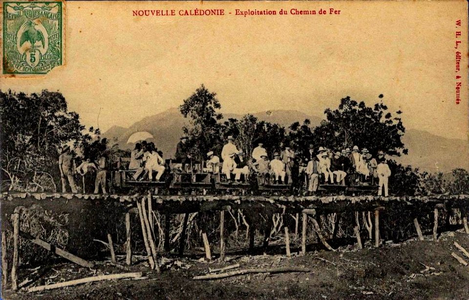 Nouvelle Calédonie - L'exploitation du chemin de fer