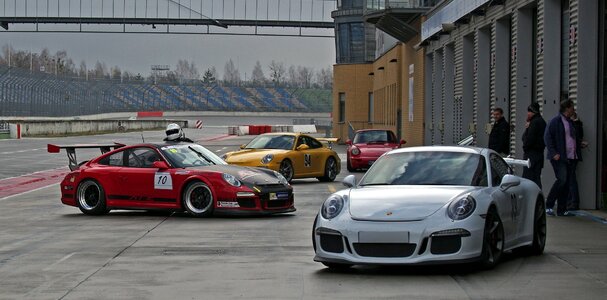 Race track motorsport car racing