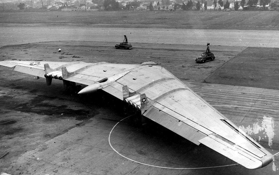 Northrop YB-49 (SN 42-102367) on Dec. 23, 1948. 061025-F-1234S-021