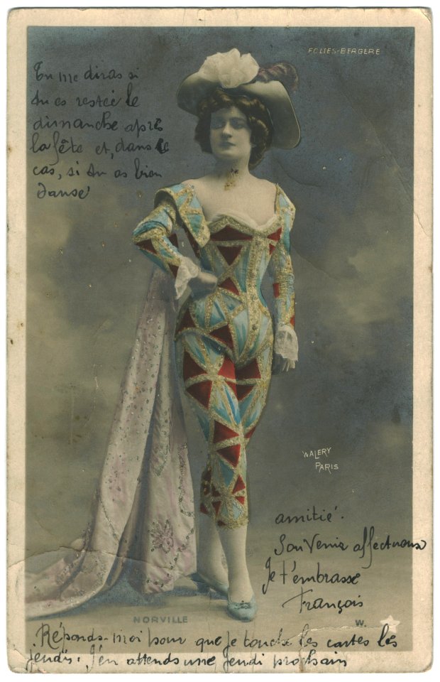 NORVILLE Étoile. 668-46. Folies Bergére. Photo Waléry