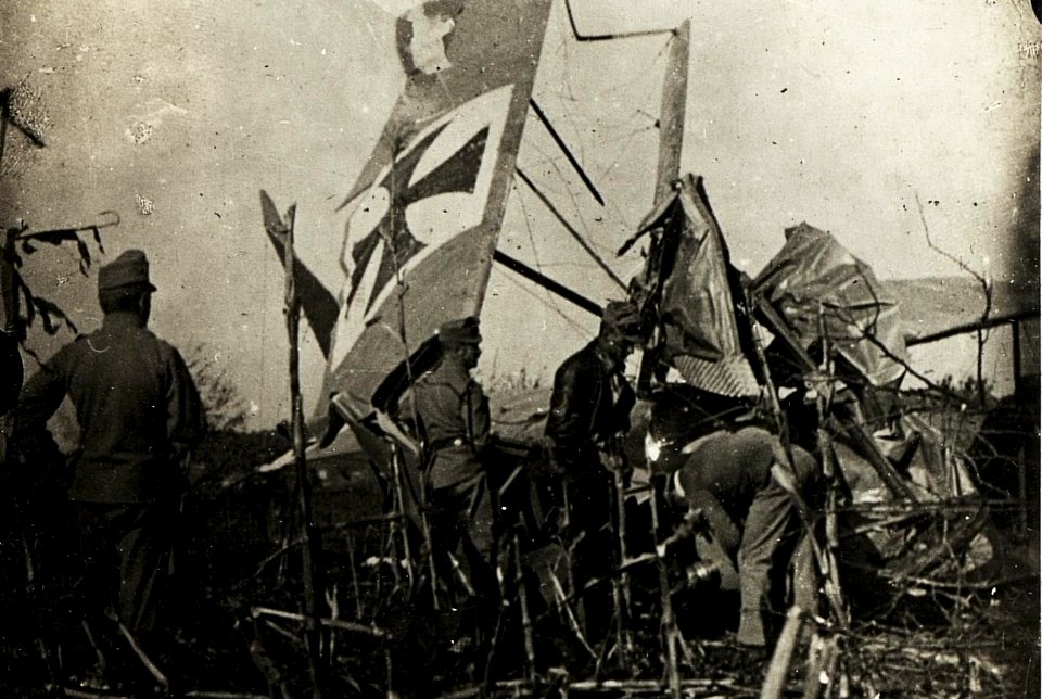 Notlandung bei Ovcja Draga, April 1916. (BildID 15594249)
