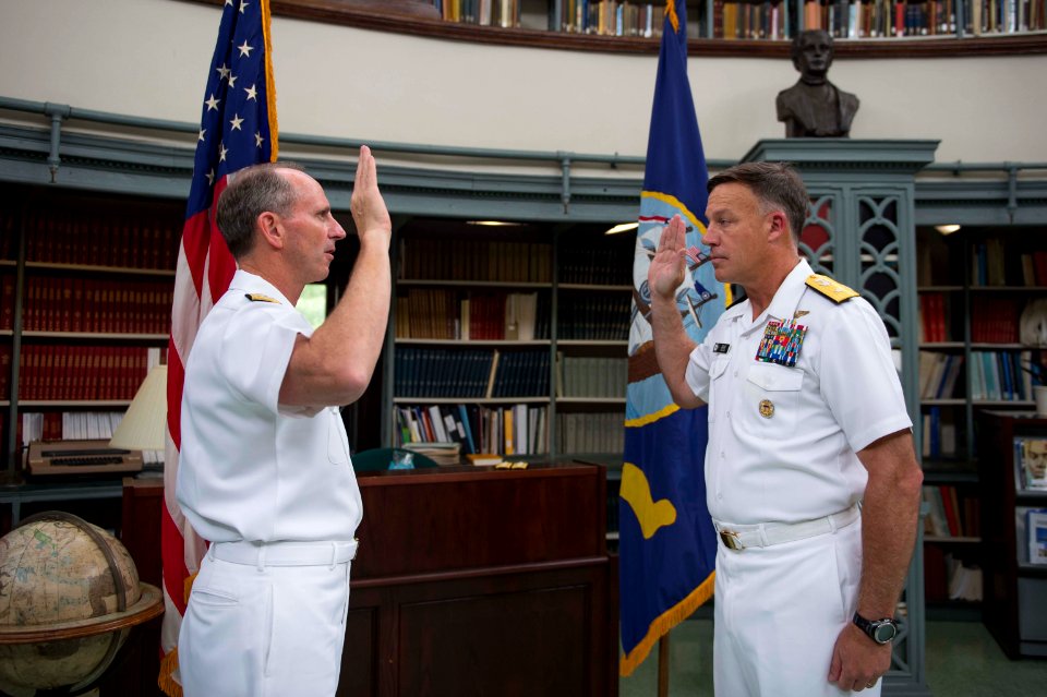 Oath of office 140801-N-WL435-835