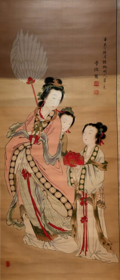 Chinese Beauties by Ōba Gakusen, 1871, Honolulu Museum of Art TD 2011-23-326