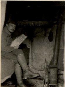 Offiziersunterstand am kleinen Pal, aufgenommen am 2.V.1916 (BildID 15473969)
