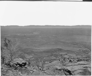 Ogden, Weber County, Utah, from the mountains - NARA - 516748