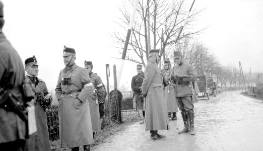 Offiziersgruppe, Schiedsrichter und Übungsleitung - CH-BAR - 3236856