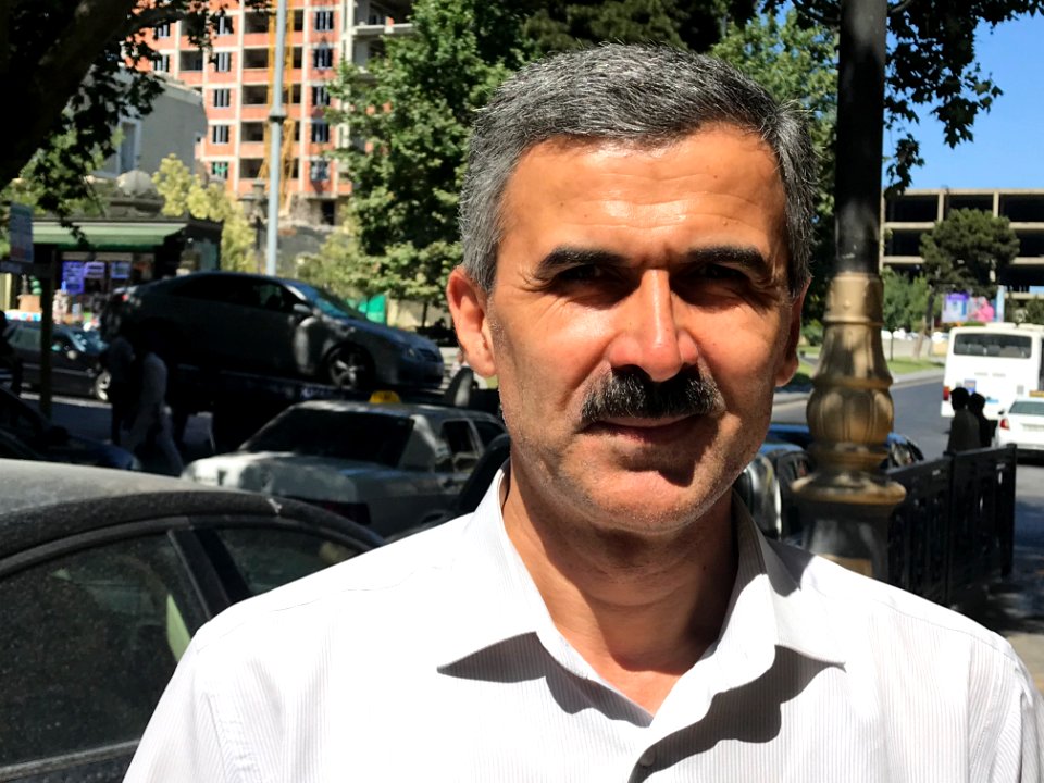 Ogtay Gulaliyev with VOA 1