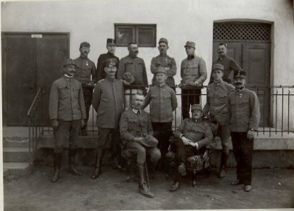 Offiziersmesse in K.Vasarhely mit den Herren (BildID 15656780) photo