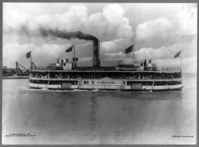Ohio. Cedar Point. Steamer G. A. Boekling LCCN2013646145